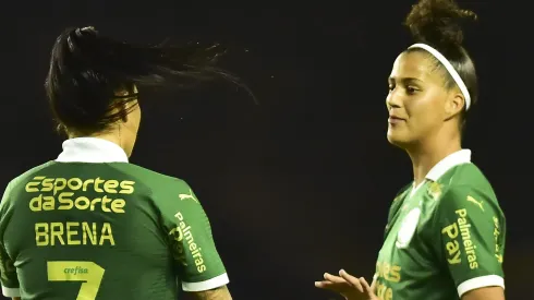 Amanda Gutierres e Brena. Foto: Mauro Horita/Ag. Paulistão