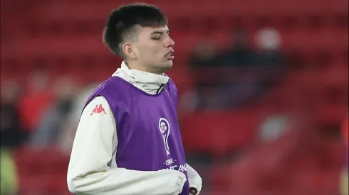 Leo Perez do Hurácan. (Photo by Daniel Jayo/Getty Images)