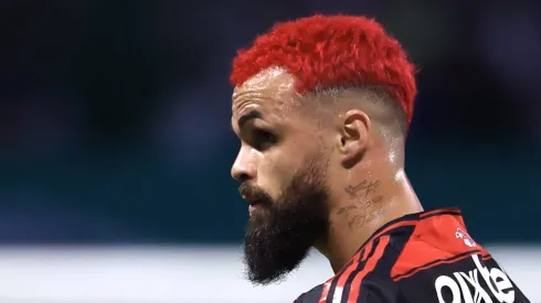 Michael em campo pelo Flamengo.