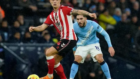 Jogadores do Manchester City buscam manter sequência de oito vitórias consecutivas contra o Sunderland | Crédito: Alamy Live News
