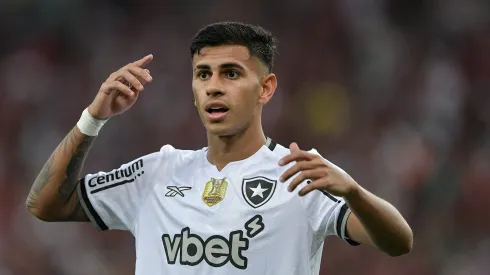 David Ricardo jogador do Botafogo durante partida contra o Flamengo. Foto: Thiago Ribeiro/AGIF