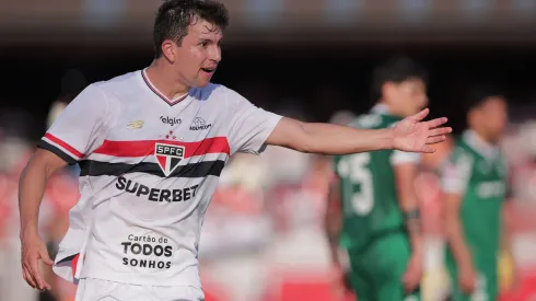 Confiança de Crespo rende contrato até 2029 e fixa Tapia como destaque do São Paulo – Foto Ettore ChiereguiniAGIF
