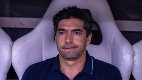 CE – FORTALEZA – 07/12/2025 – BRASILEIRO A 2025, CEARA X PALMEIRAS – Abel Ferreira tecnico do Palmeiras durante partida contra o Ceara no estadio Arena Castelao pelo campeonato Brasileiro A 2025. Foto: Baggio Rodrigues/AGIF