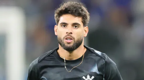 Yuri Alberto jogador do Corinthians durante aquecimento antes da partida contra o Cruzeiro no estádio Mineirão pelo campeonato Brasileiro A 2025.