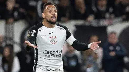 Maycon jogador do Corinthians lamenta durante partida contra o Vasco no estadio Arena Corinthians pelo campeonato Copa Do Brasil 2025. Foto: Joisel Amaral/AGIF