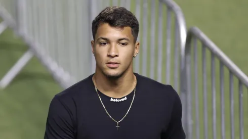 Marcos Leonardo, atacante do Al-Hilal – Foto: Moreira/Getty Images