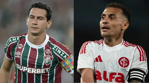 Ganso e Alan Patrick. Fotos: Thiago Ribeiro e Jorge Rodrigues (AGIF)