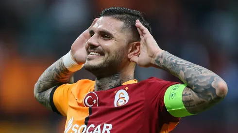 Mauro Icardi, atacante argentino do Galatasaray – Foto: Ahmad Mora/Getty Images