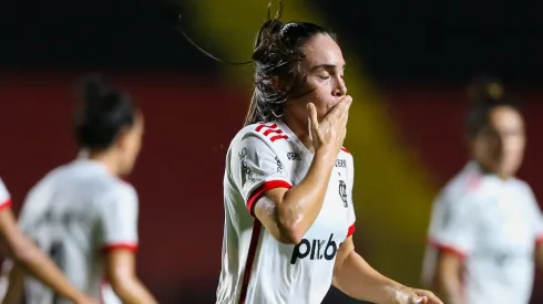 Agustina está de saída do Flamengo. Foto: Marlon Costa/AGIF