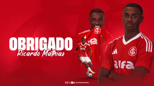 Ricardo Mathias se despede do Internacional