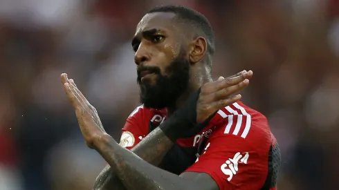 Gerson em campo pelo Flamengo. (Photo by Wagner Meier/Getty Images)