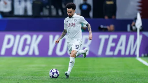 Claudinho pelo Al Sadd. (Photo by Abdullah Ahmed/Getty Images)