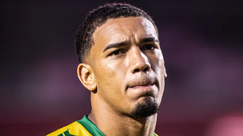 Denilson jogador do Cuiaba durante partida contra o Sao Paulo no estadio Morumbi pelo campeonato Brasileiro A 2023. Foto: Abner Dourado/AGIF