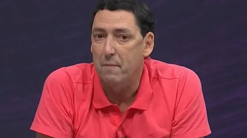 PVC, comentarista da Sport TV em programa (Foto: Reprodução / Sport TV)