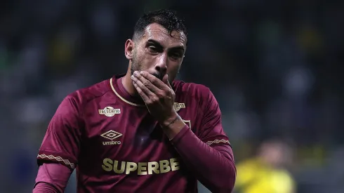 Freytes jogador do Fluminense durante partida contra o Palmeiras no estadio Arena Allianz Parque pelo campeonato Brasileiro A 2025.