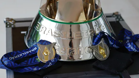 Troféu do Brasileirão de 2025. Foto: Rafael Ribeiro / CBF