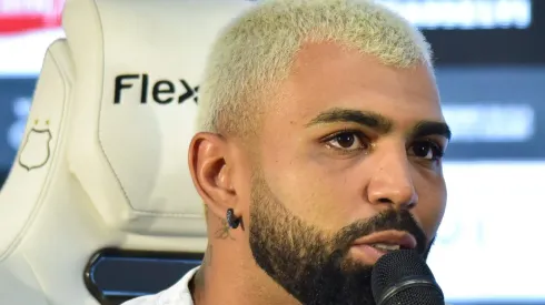 Apresentação Gabigol no Santos. Foto: Jota Erre/AGIF