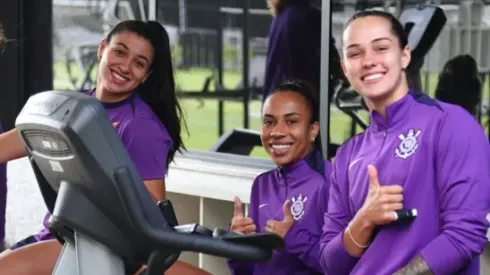 Jogadoras retomam treinos no CT do clube – Foto: Rodrigo Gazzanel/Corinthians