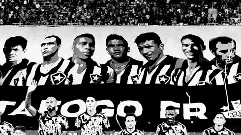 Bandeirão do Botafogo pode sofrer mudanças perante desejo da torcida Foto: Vítor Silva/Botafogo