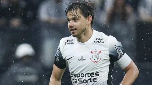 Romero atuando como jogador do Corinthians. (Photo by Ricardo Moreira/Getty Images)