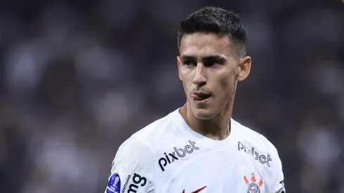 Matías Rojas em campo pelo Corinthians. Foto: Marcello Zambrana/AGIF