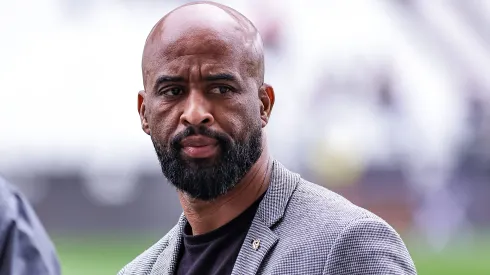 Fabinho Soldado diretor do Internacional antes da partida contra o Ceara no estadio Arena Corinthians pelo campeonato Brasileiro A 2025.