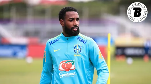 Gerson jogador do Brasil durante treino da Seleção Brasileira. Foto Ettore ChiereguiniAGIF