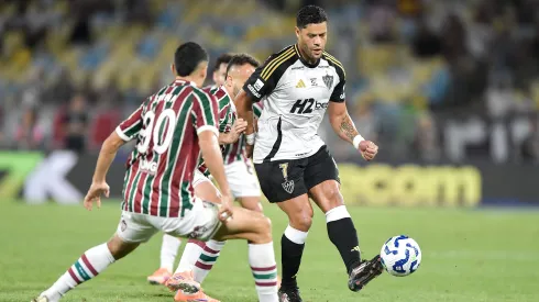 Hulk, jogador do Atlético-MG, durante partida contra o Fluminense no estadio Maracana pelo campeonato Brasileiro A 2025. Foto: Thiago Ribeiro/AGIF