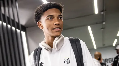 Robinho Jr, atacante do Santos