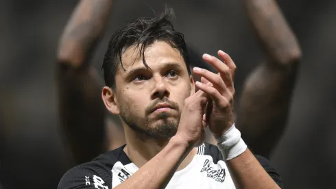Romero durante partida na Arena MRV. Foto: Pedro Vilela/Getty Images