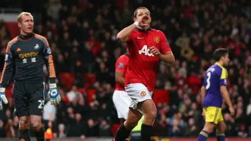 Javier Hernández se hizo sentir como goleador en el Manchester United.