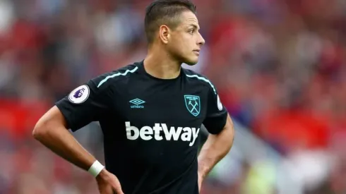 Javier Hernández será baja este fin de semana en el West Ham.