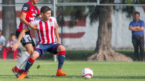 Chevy Martínez es el segundo máximo goleador de la Liga MX Sub-17.