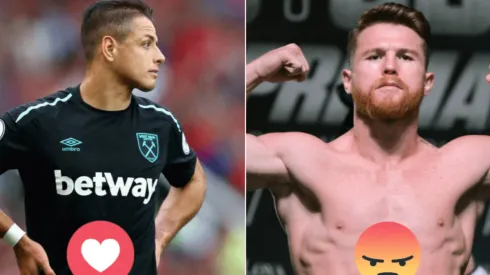 Chicharito y Canelo Álvarez componen lista de los deportistas más queridos y odiados.