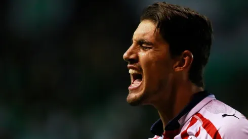 Josecarlos Van Rankin se lamenta en el partido ante León. (Foto: Jam Media)