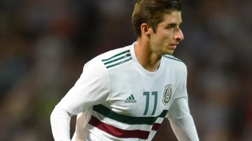 Brizuela fue titular ayer en la derrota del Tri ante Argentina.