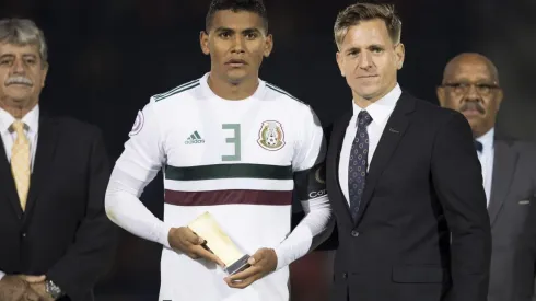 Sepúlveda recibió el premio Fair Play que recibió el Tricolor.