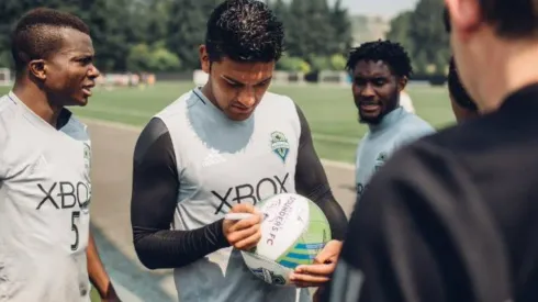 Alfaro vivió sus primeros años como profesional en la MLS