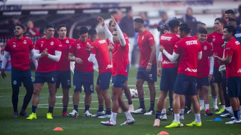 Chivas entrenó por última vez en tierras mexicanas antes de su vuelo a Emiratos Árabes.