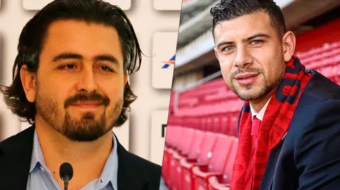 Amaury Vergara le dio la bienvenida a Madrigal a Chivas.