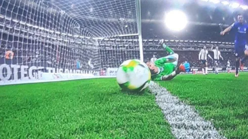 La imagen que tuvo que determinar si fue gol o no.