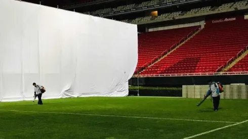 Con daños menores quedó la cancha del Akron