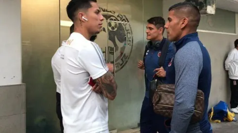 Los dos ex rojiblancos se reencontraron el viernes en Veracruz