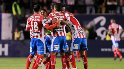Atlético San Luis en el campeonato frente a Dorados de Sinaloa.