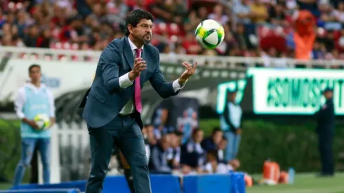 José Cardozo en el partido frente a Monterrey.
