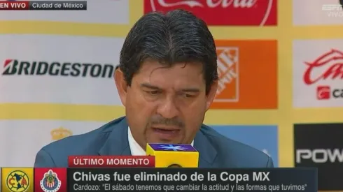 El entrenador intentó asumir su responsabilidad pero se llevó a Villalpando consigo