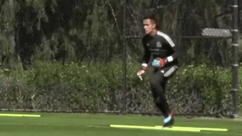 Gudiño fue exigido desde la primera sesión por el cuerpo técnico del argentino Martino