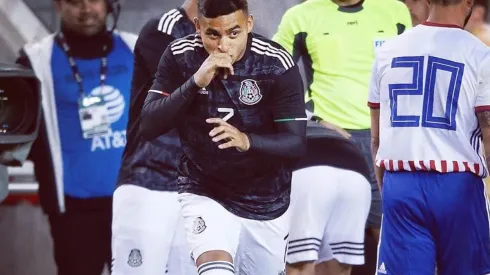 Vega entró a los 78 minutos y dio la asistencia para el tanto de Luis Montes