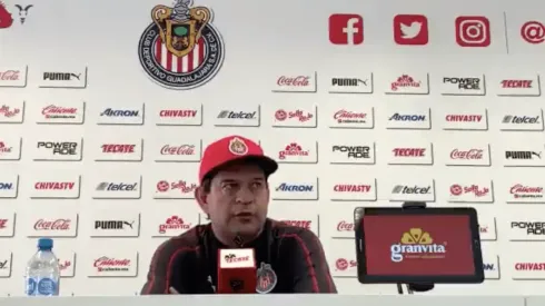 José Cardozo en conferencia de prensa.