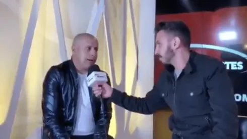 Adolfo Bautista en una entrevista.